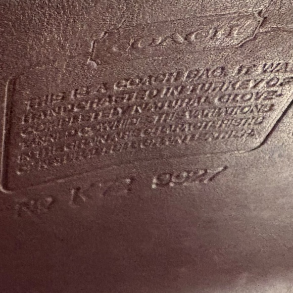 Vintage Coach Willis Brown Leather Satchel Crossbody - Picture 7 of 7